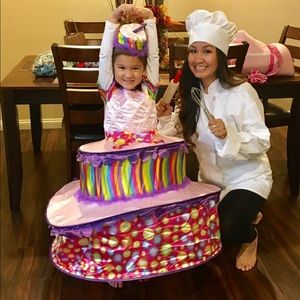 Birthday cake costume